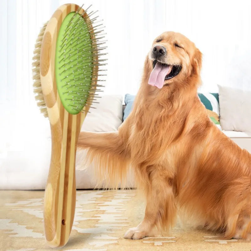 Pet Bamboo Brush